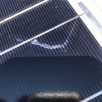 solar panel cell cracks