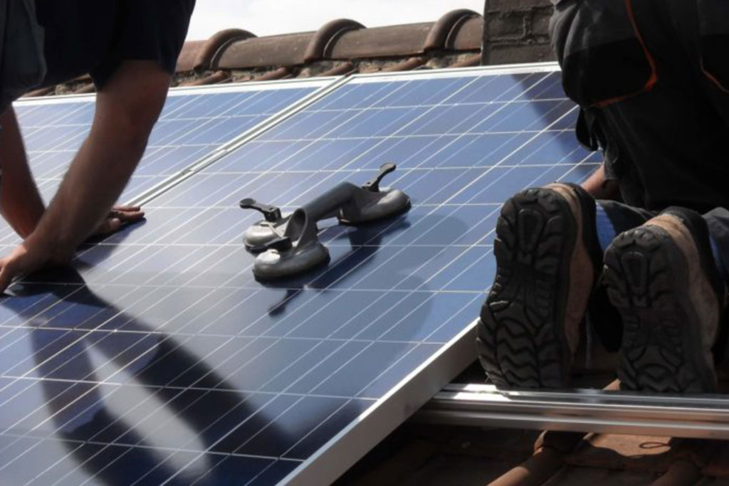 solar panel cleaning