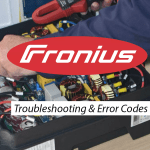 Fronius error codes troubleshooting