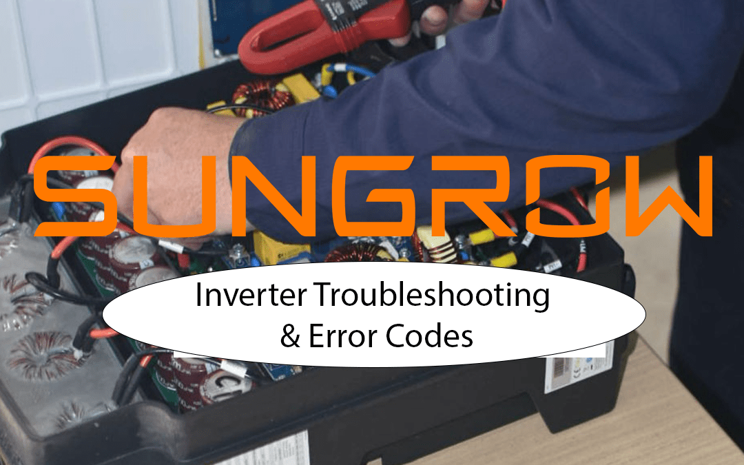 Fix Sungrow inverter problems