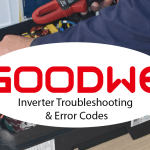 GoodWe inverter problems troubleshooting