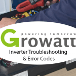 growatt inverter troubleshooting